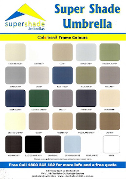 Colorbond frame colours 2020