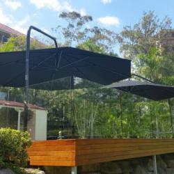 5 mtr black Umbrella Brisbane